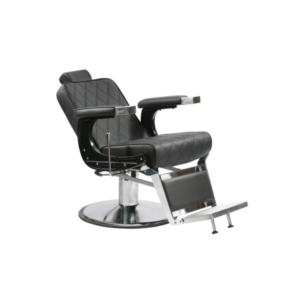 Fotel barberski Asher Mirplay Czarny - 6